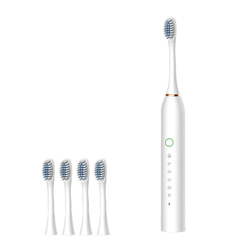 IPX7 High Quality Electrical Toothbrush Rechargeable High Frequency Vibration Toothbrush with 6 Modes
