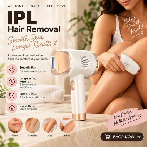 IPL Hair Removal Device PC7631XR